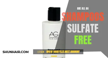 Exploring the Truth: Are All Agricultural Shampoos Sulfate Free?