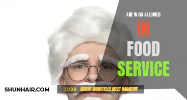 Are Wigs Allowed in Food Service: A Look at Health and Safety Regulations