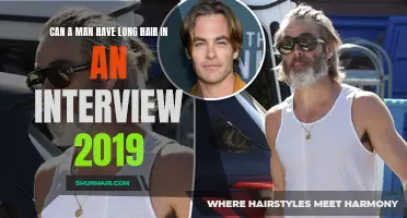 Is Long Hair Acceptable for Men in Job Interviews in 2019?