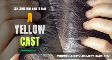 How Certain Factors Can Cause Gray Hair to Develop a Yellow Cast