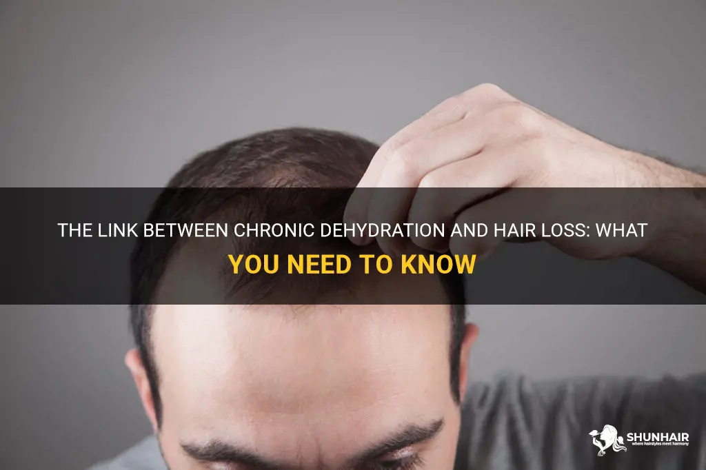 can chronic dehydration cause hair loss