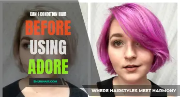 The Importance of Conditioning Hair Before Using Adore Hair Color