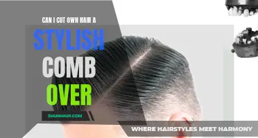 How to Achieve a Stylish Comb Over by Cutting Your Own Hair