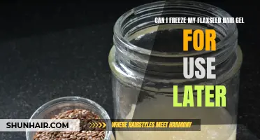 Preserving the Goodness: Can You Safely Freeze Your Flaxseed Hair Gel for Future Use?
