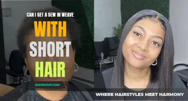 How to Get a Sew-In Weave with Short Hair