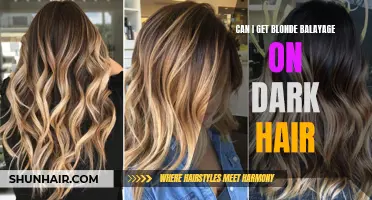 Finding the Perfect Blonde Balayage on Dark Hair: Everything You Need to Know