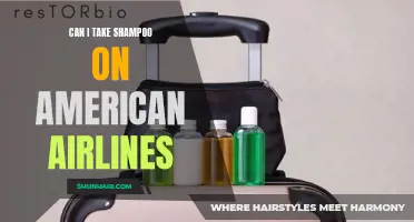 Can I Bring Shampoo on American Airlines? A Complete Guide