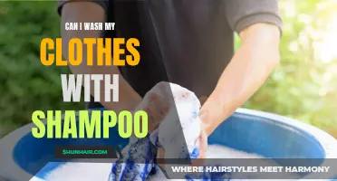 Wash Your Clothes with Shampoo: A Surprising Laundry Hack