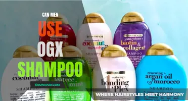 The Benefits and Suitability of Men Using OGX Shampoo