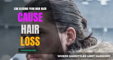 Can Slicking Your Hair Back Lead to Hair Loss?