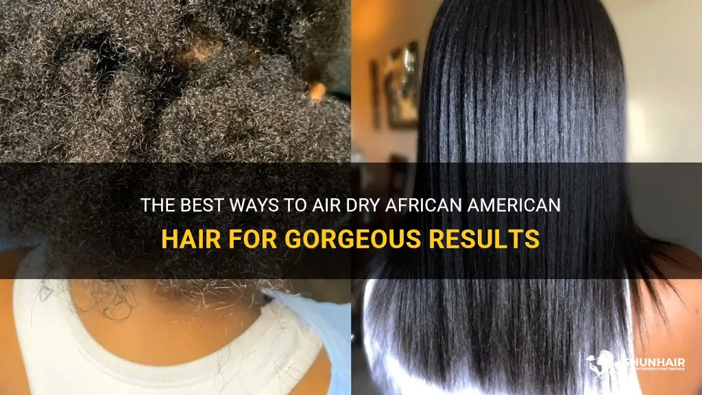 can you air dry african american hair