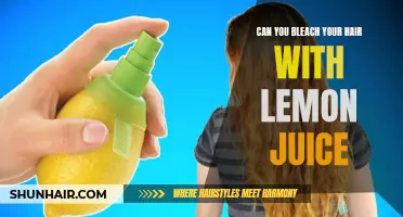 Exploring the Possibility: Can You Bleach Your Hair Using Lemon Juice?
