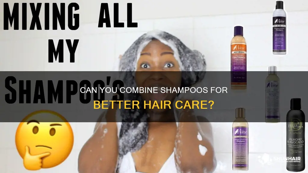 can you combine shampoos