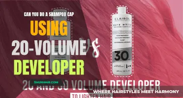 How to Achieve a Shampoo Cap with 20-Volume Developer