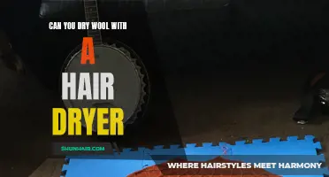 How to Dry Wool Safely with a Hair Dryer