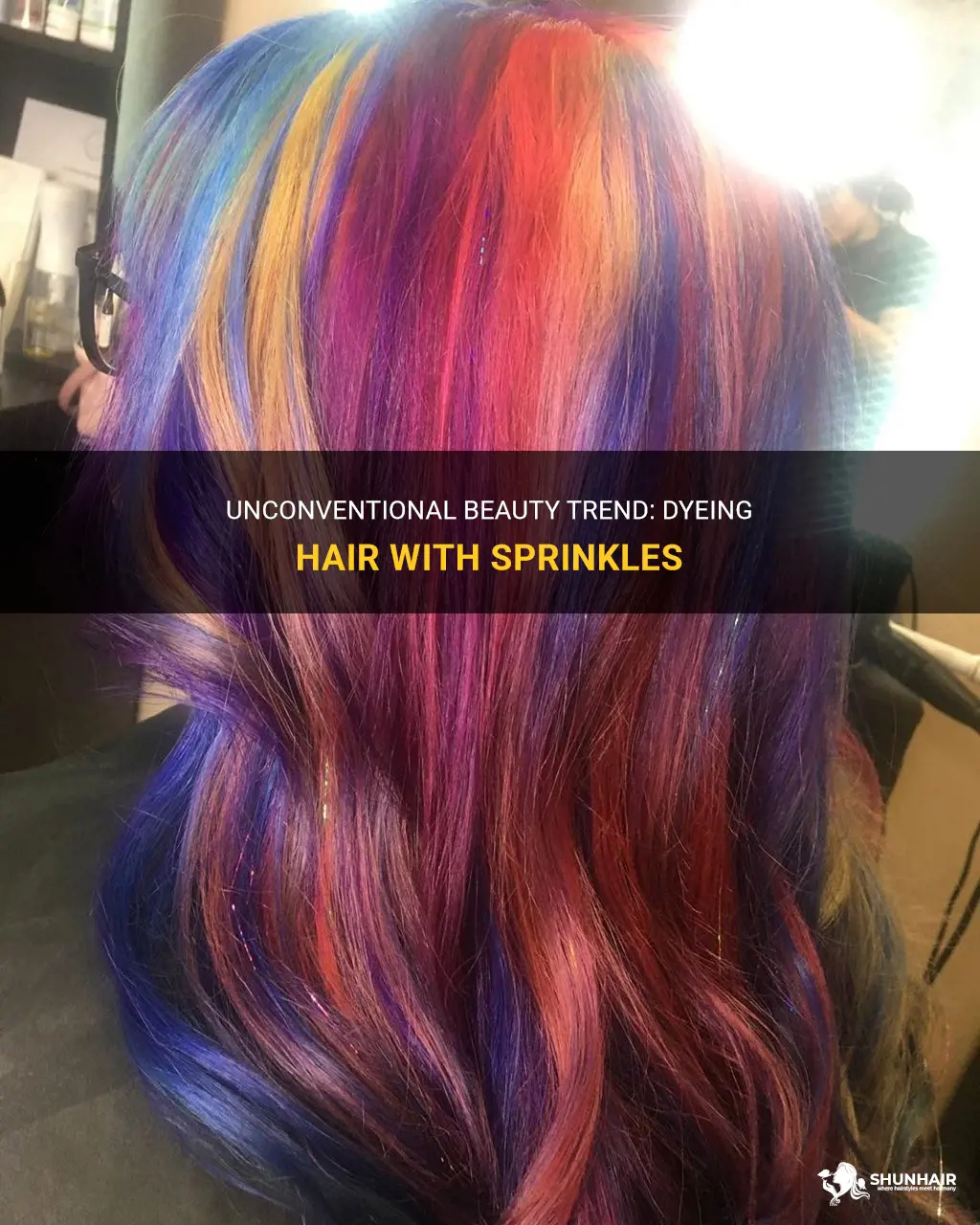can you dye hair with sprinkles