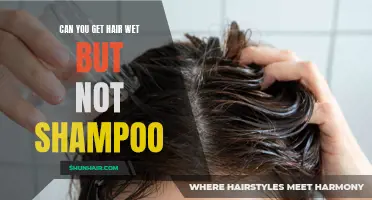 Can You Get Your Hair Wet Without Using Shampoo?