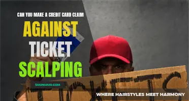 The Basis of Making a Credit Card Claim Against Ticket Scalping
