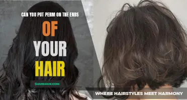 Can You Safely Apply a Perm to the Ends of Your Hair?