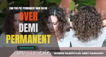 Can You Use Permanent Hair Color Over Demi-Permanent?