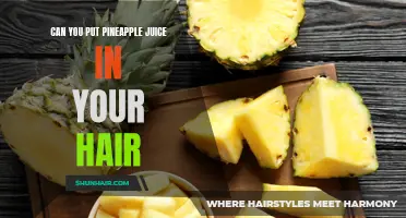 The Benefits of Using Pineapple Juice in Your Hair