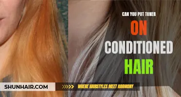The Effects of Applying Toner on Conditioned Hair