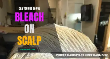 Is It Safe to Use 30 Volume Bleach on Your Scalp?