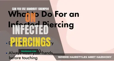 Managing Infected Piercings: Can Dandruff Shampoo Offer Relief?