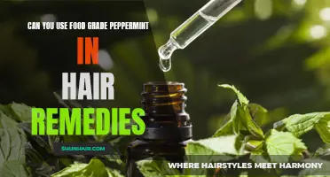 The Benefits of Using Food Grade Peppermint in Hair Remedies