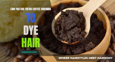 Exploring the Possibility: Using Fresh Coffee Grounds as a Natural Dye for Your Hair