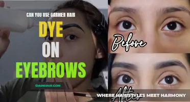 Can You Use Garnier Hair Dye on Eyebrows? A Complete Guide
