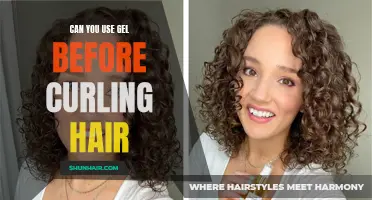 Using Gel Before Curling Hair: Is It a Good Idea?