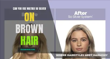 What Happens When You Use Matrix So Silver on Brown Hair?