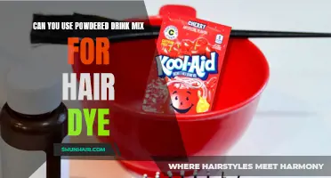 Exploring the Use of Powdered Drink Mix as a DIY Hair Dye Alternative