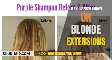 Maintaining Your Blonde Extensions: Can Purple Shampoo be Used?
