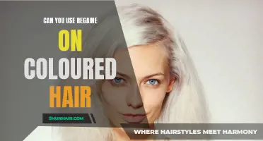 Can You Use Regaine on Coloured Hair: Everything You Need to Know