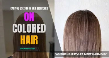 Is it Safe to Use Sun-In Hair Lightener on Colored Hair?