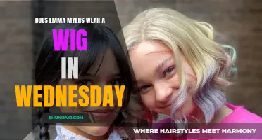 Unveiling the Truth: Does Emma Myers Wear a Wig in 'Wednesday'?