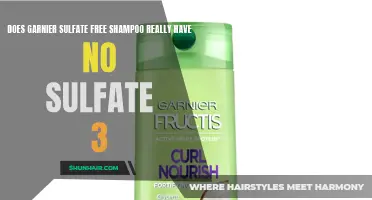 Exploring the Truth: Does Garnier Sulfate-Free Shampoo Really Have No Sulfate?