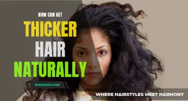 Natural Methods to Achieve Thicker Hair
