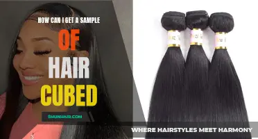 How to Obtain a Hair Cubed Sample for Thicker Hair