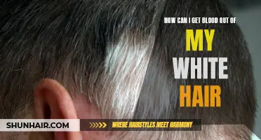 Removing Blood Stains from White Hair: Effective Methods and Tips