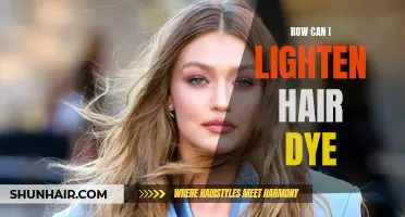 How to Lighten Hair Dye: Tips and Tricks for a Brighter Hue