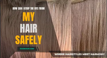 Safely Strip the Dye from Your Hair with These Effective Methods