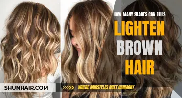 Exploring the Range: How Foils Can Lighten Brown Hair to Different Shades