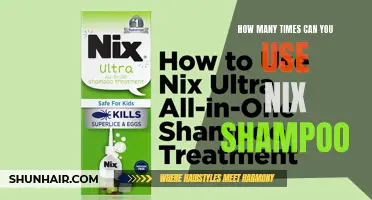 How Many Times Can You Use Nix Shampoo to Treat Lice?