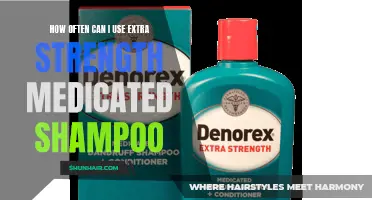 Maximizing the Benefits: How often should you use extra strength medicated shampoo?