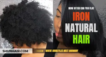 The Ideal Frequency for Flat Ironing Natural Hair