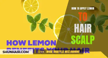 Revitalizing Your Hair and Scalp: The Benefits of Applying Lemon Juice