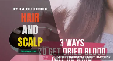 Effective Methods for Removing Dried Blood from Hair and Scalp
